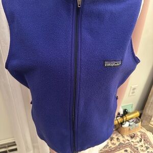 Purple Patagonia vest made in the USA. Size medium. 2010